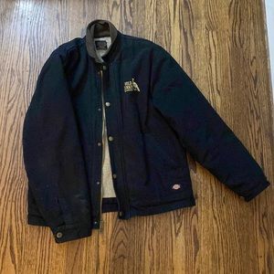 Dickies rigid duck blanket lined jacket- Wild Turkey Bourbon embroidered